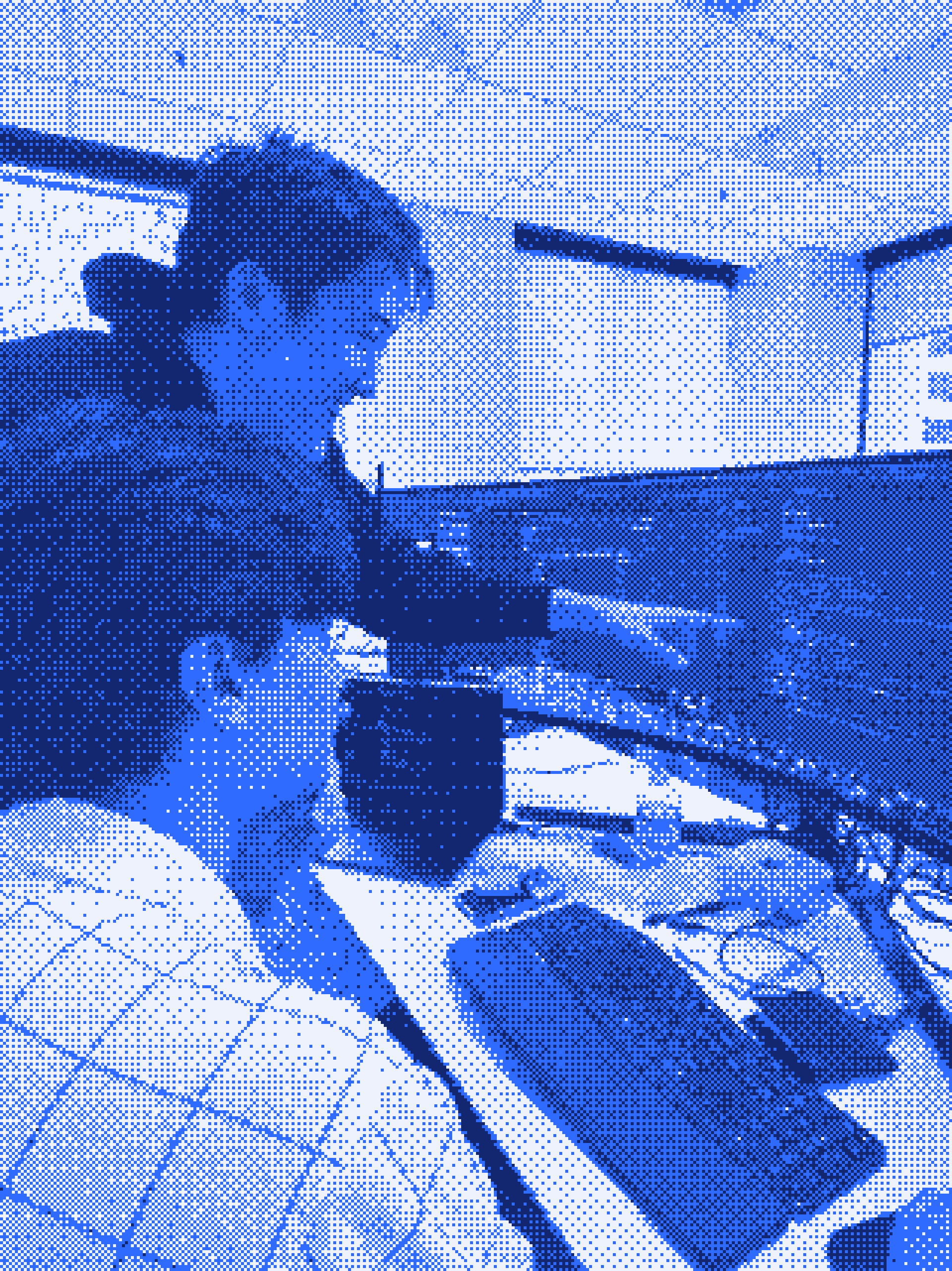 Two engineers pairing on code at our San Francisco office